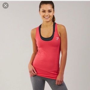 Gymshark Tempo Vest - Sherbet Pink